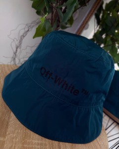 Панама Off-White's Helvet packable bucket hat OMLA037FAB0014510