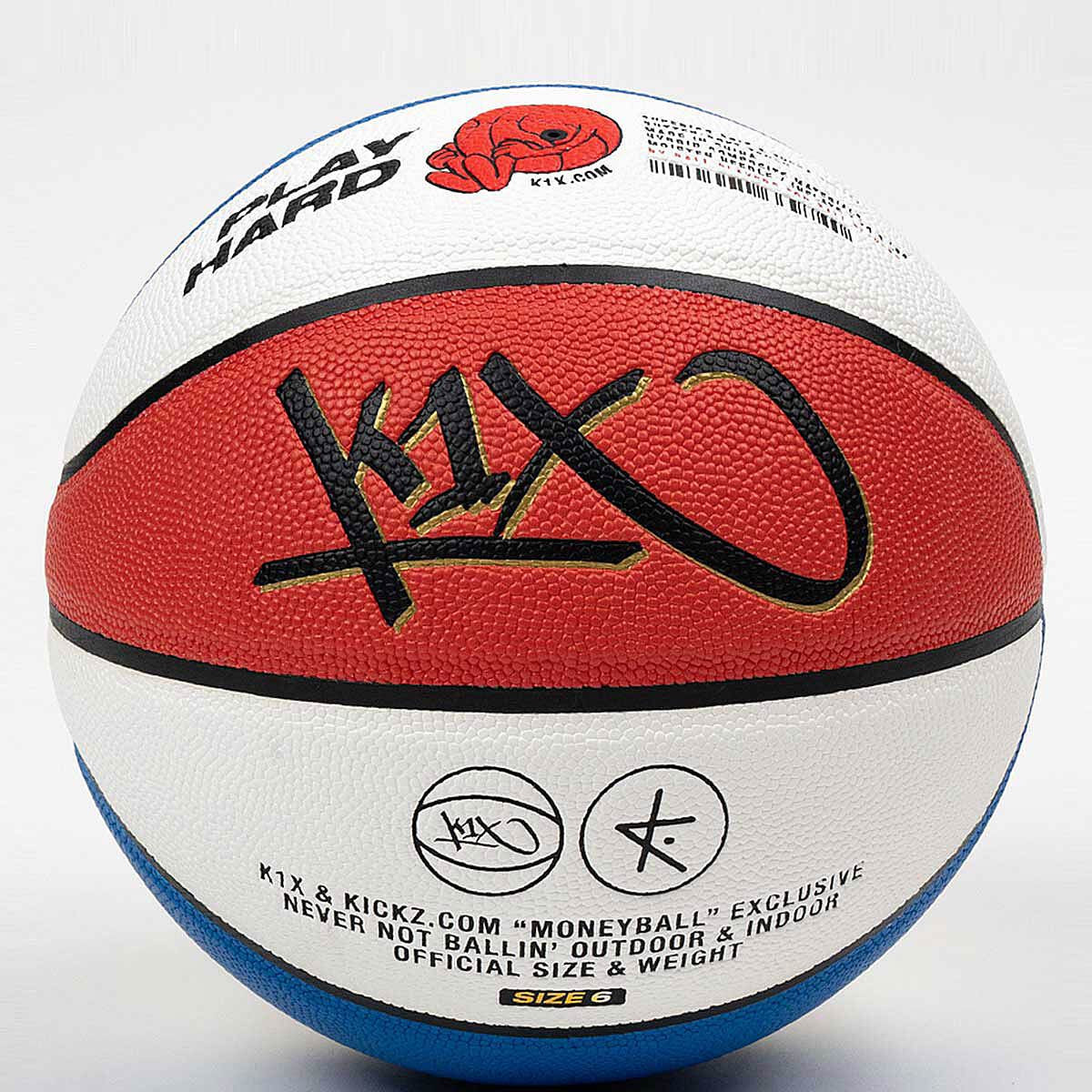 М'яч баскетбольний K1X Moneyball 3X3, розмір 6 2212-5809/1612