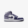 Кросівки AIR JORDAN AIR 1 MID WHITE/VIOLET DQ8423-515