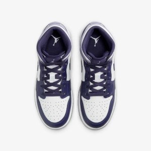 Кросівки AIR JORDAN AIR 1 MID WHITE/VIOLET DQ8423-515
