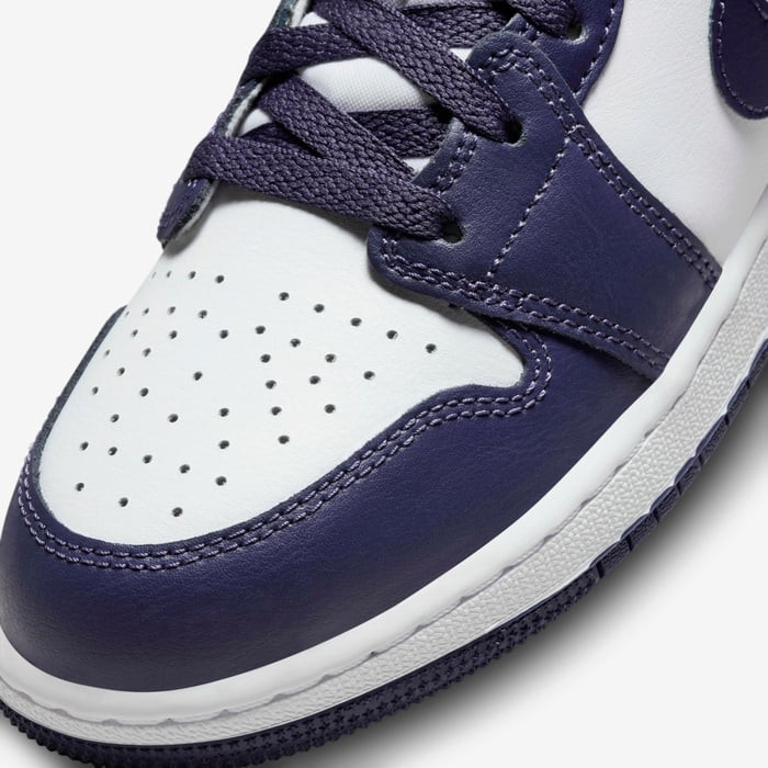 Кросівки AIR JORDAN AIR 1 MID WHITE/VIOLET DQ8423-515