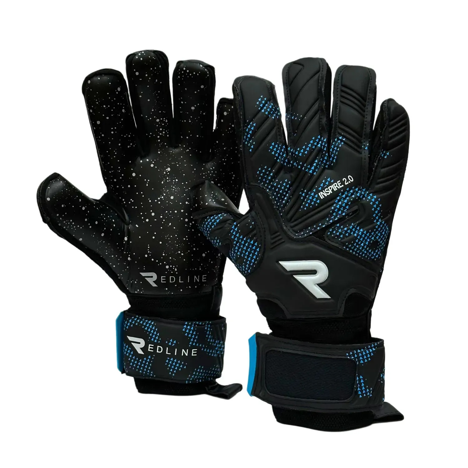 Рукавиці воротарські Redline Inspire Black Blue RLM90