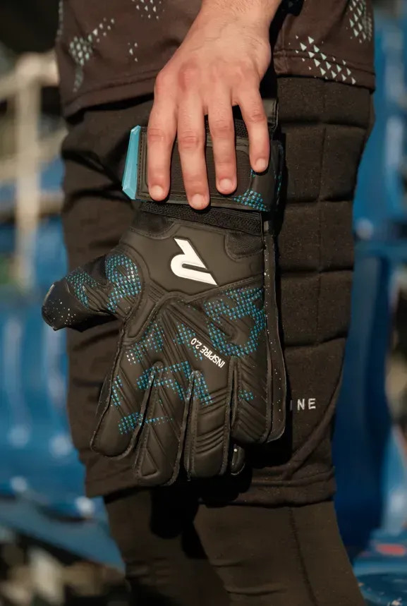 Рукавиці воротарські Redline Inspire Black Blue RLM90