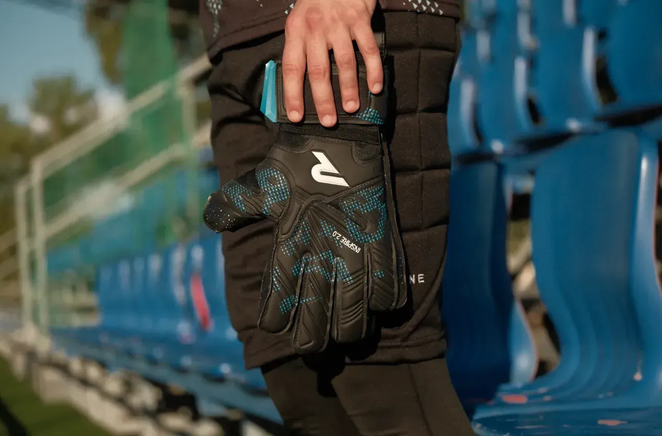 Рукавиці воротарські Redline Inspire Black Blue RLM90