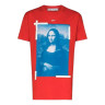 Футболка OFF-WHITE MONA LISA OVERSIZED T-SHIRT RED OMAA038R21JER0012501