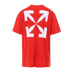 Футболка OFF-WHITE MONA LISA OVERSIZED T-SHIRT RED OMAA038R21JER0012501