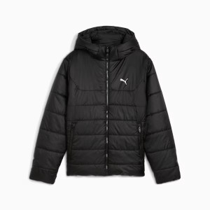 Куртка підліткова ESS Hooded Padded Jacket 68522601 Puma 128 Чорний 68522601