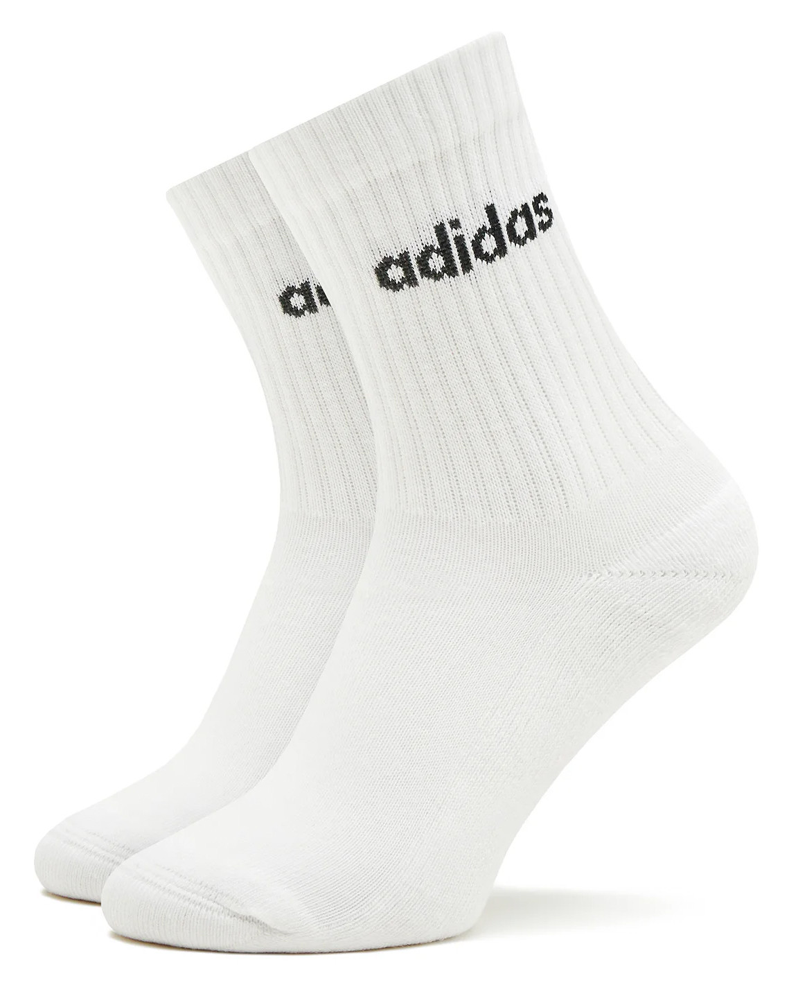 Шкарпетки Adidas C LIN CREW 3P білий, чорний Уні L (43-45) HT3455
