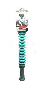 Ролик масажний MASSAGE BAR сірий, бірюзовий Уні 45x4.8см LS5044-B