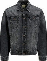 Куртка джинсова JJIJEAN JJJACKET DROP SHOULDER NA 256 12194573-Black Denim Jack&Jones XXL Чорний 12194573-Black Denim
