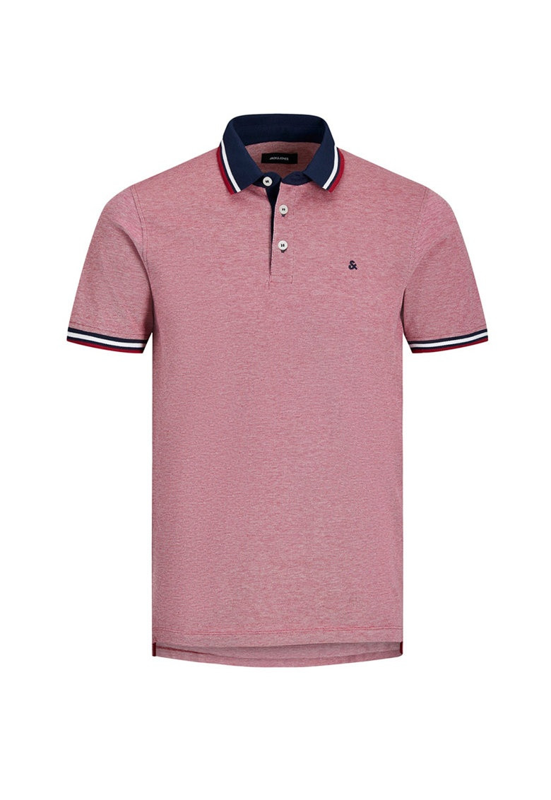 Поло JJEPAULOS POLO SS 2PK MP 12191216-Rio Red-Pack: 1 Rio Red Jack&Jones L Червоний 12191216-RIO RED-PACK:1RI