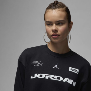 Світшот Air Jordan Brooklyn Fleece WomenS Crew-Neck Sweatshirt Black FV7086-010