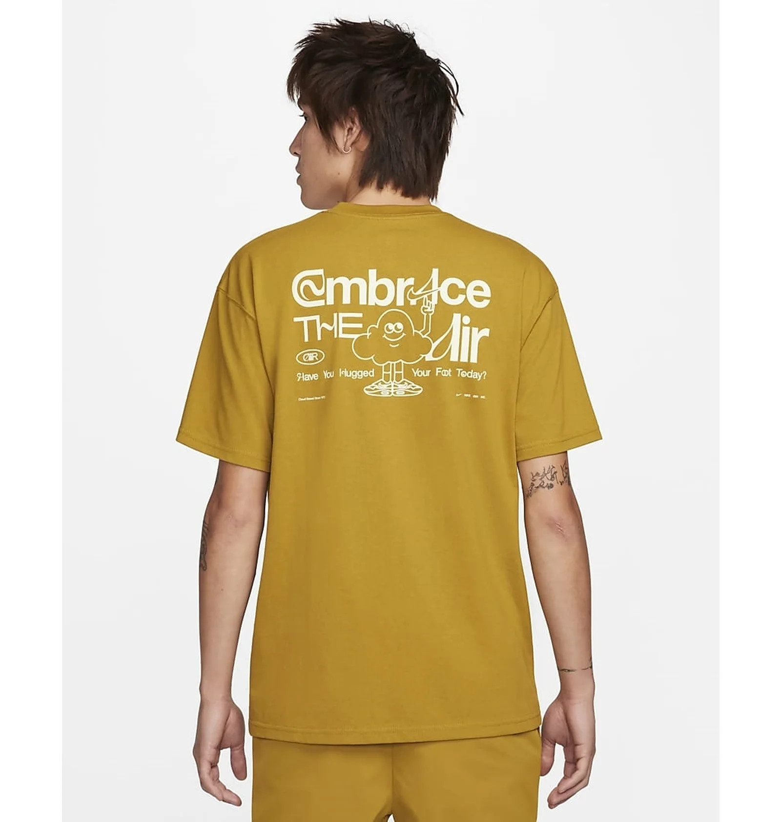 Футболка чоловіча Nike T-Shirt Max90 Sportswear Yellow FJ1085-716