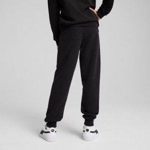 Штани спортивні підліткові ESS SCRIPT Sweatpants 68580701 Puma 128 Чорний 68580701