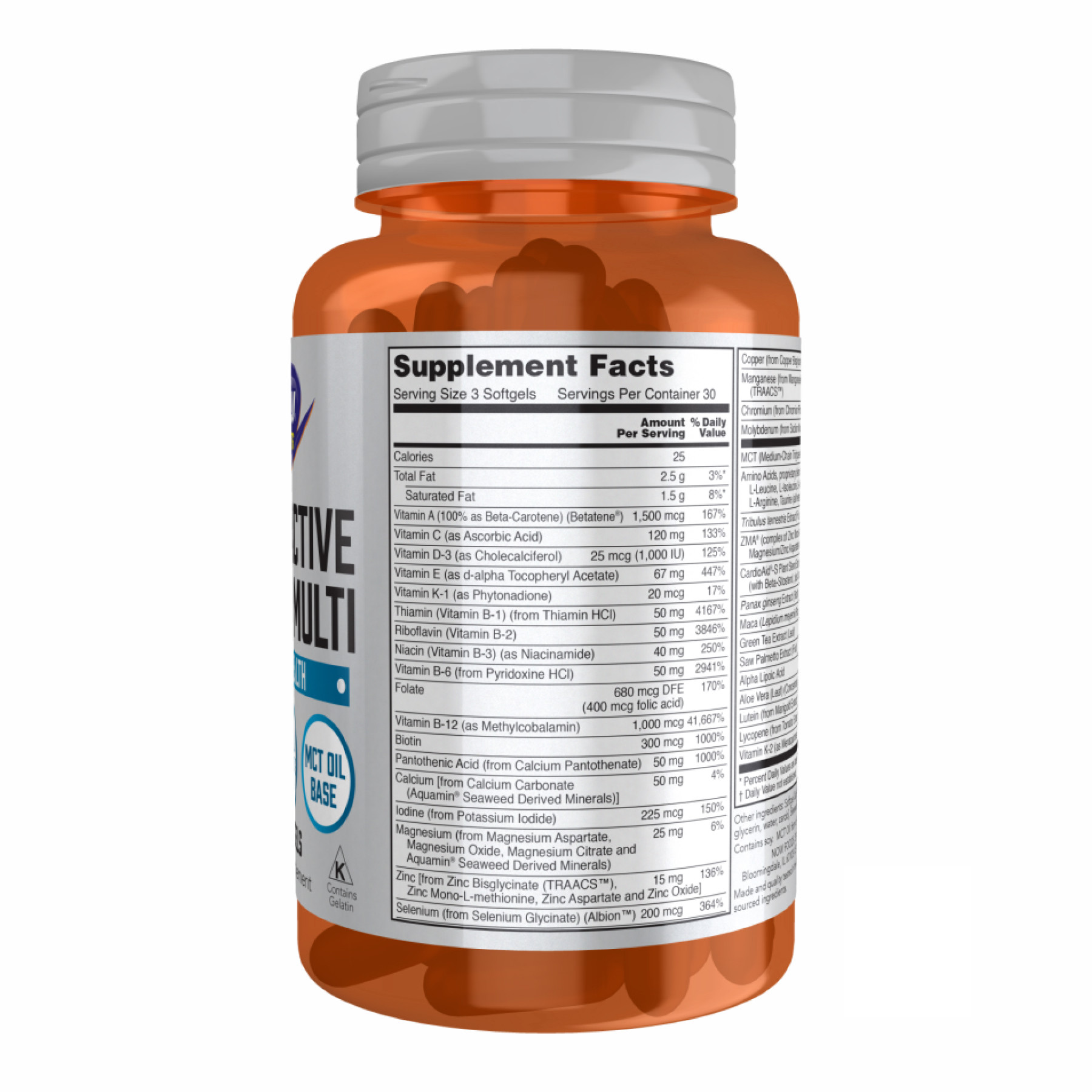 Софт гелеві капсули Men's Active Sports Multi - 90 softgels 100-77-5227223-20