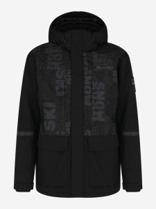 Куртка гірськолижна 117306GSD-99 Glissade 46 Чорний 117306GSD-99