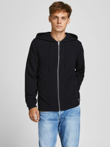Пуловер JJEHILL KNIT CARDIGAN NOOS 12190154-Black Jack&Jones S Чорний 12190154-BLACK