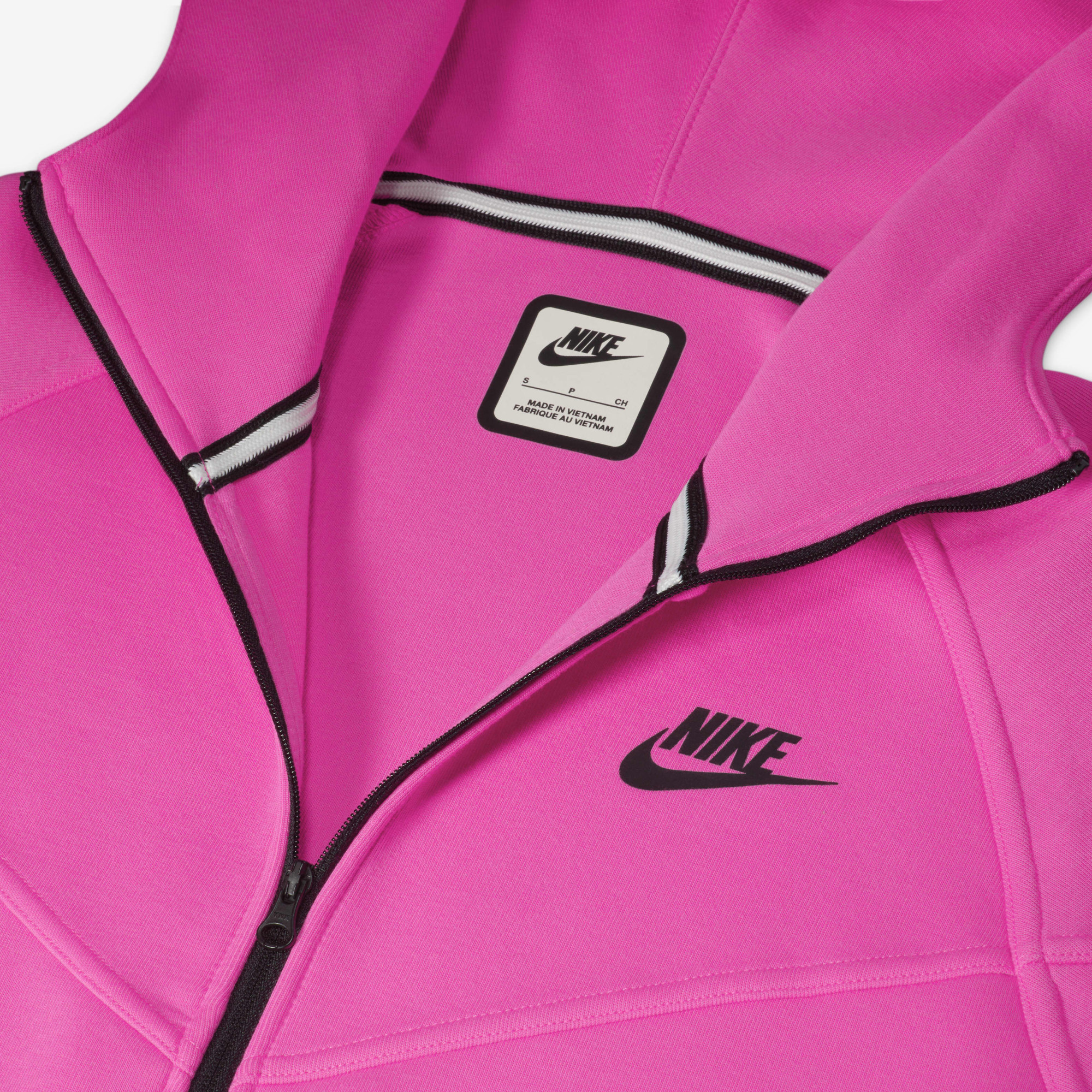 Толстовка жіноча Nike Sportswear Tech Fleece Windrunner Pink FB8338-605