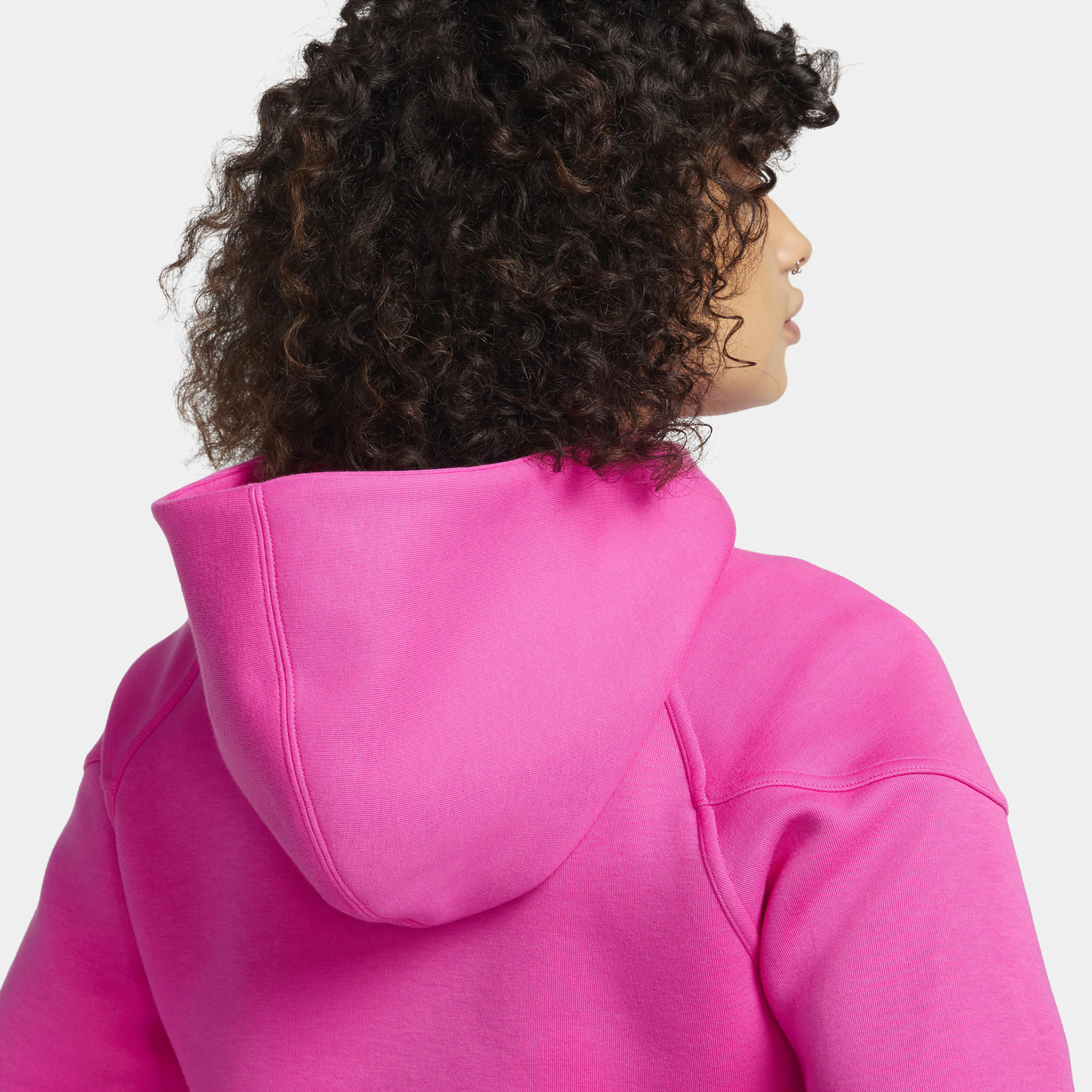 Толстовка жіноча Nike Sportswear Tech Fleece Windrunner Pink FB8338-605
