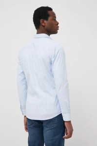 Сорочка JJJOE SHIRT LS STRIPE 12199964-Cashmere Blue-Stripes:/SLIM Jack&Jones L Блакитний 12199964-CASHMERE BLUE-ST