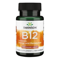 Капсули Vitamin B12 500 mcg - 100 Caps 100-48-9928787-20