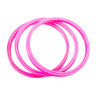 Кільця спортивні 12 шт (Рожеві) AVK3-600