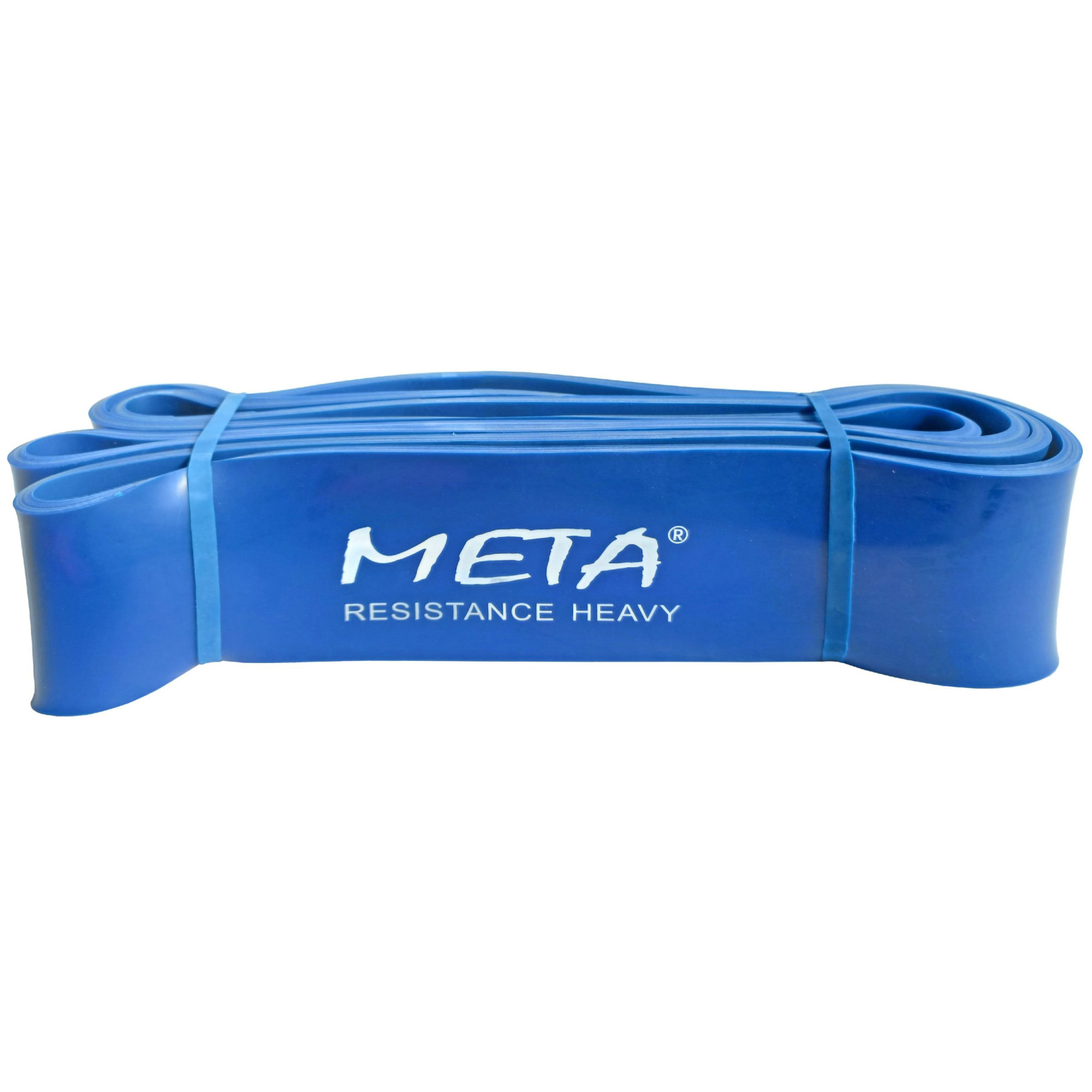 Гумка-петля силова Meta Elastic power band heavy синій Уні 6,4х208 см 4003000503