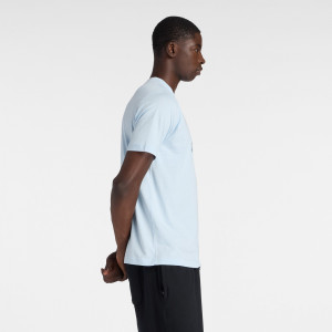 Футболка Break MT61L3FMAA1 New Balance S Блакитний MT61L3FMAA1