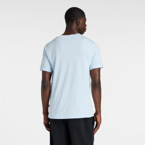 Футболка Break MT61L3FMAA1 New Balance S Блакитний MT61L3FMAA1