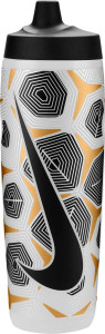 Пляшка Nike REFUEL BOTTLE 24 OZ білий, чорний Уні 709 мл N.100.9956.934.24