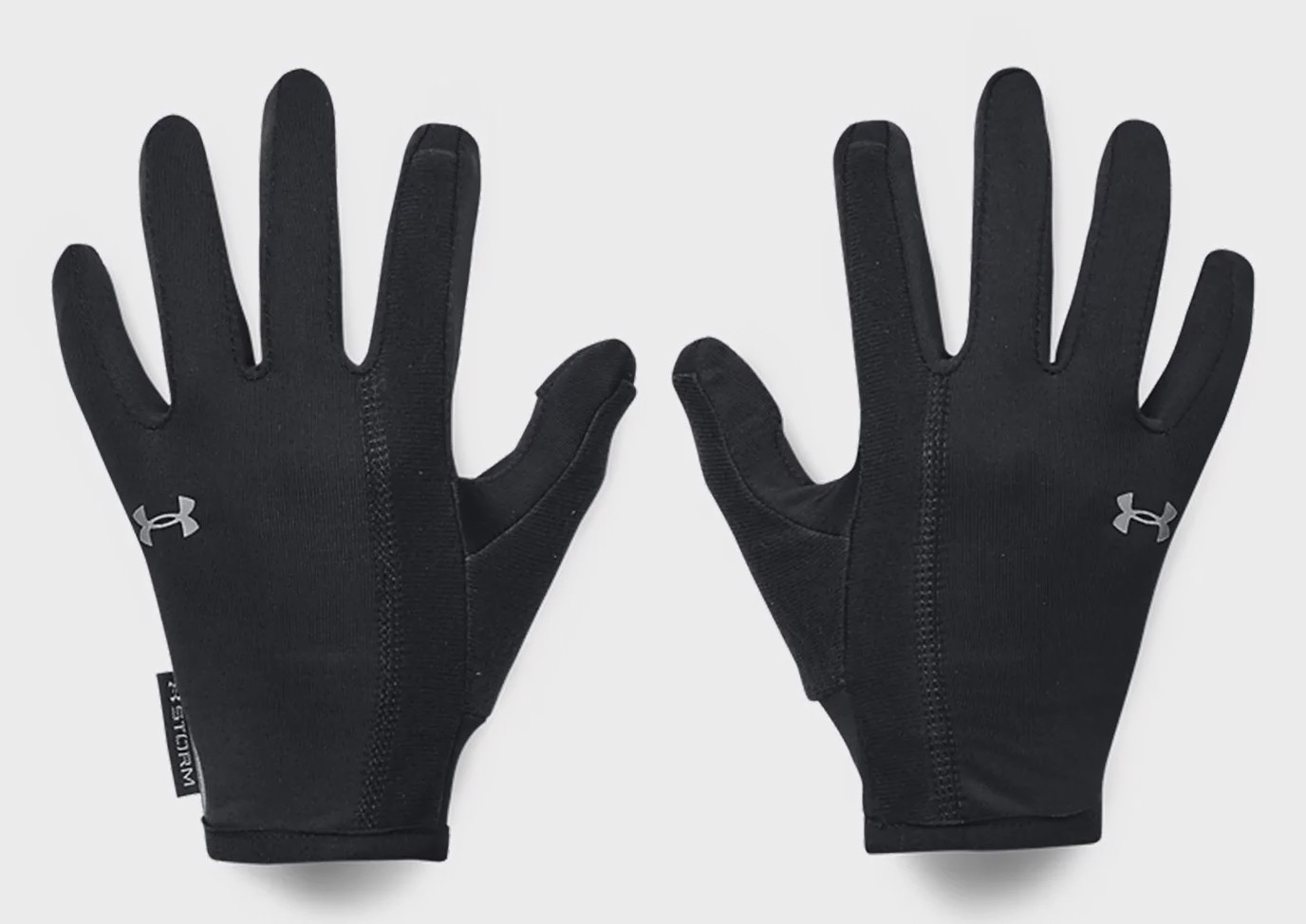 Рукавиці UA Storm Run Liner чорний Жін 1377511-001