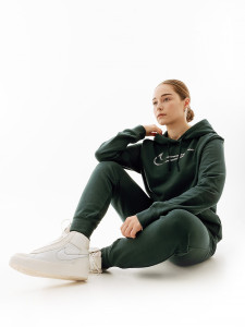 Кофта Nike NS PE CLB FLC SHINE OS PO FB8763-328