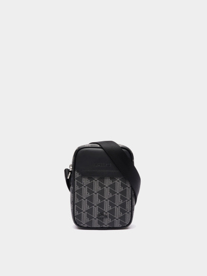 Сумка чоловіча Lacoste Coated Canvas Small Flat Crossbody Bag Black NH4410LXH45 MISC NH4410LXH45
