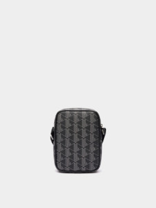 Сумка чоловіча Lacoste Coated Canvas Small Flat Crossbody Bag Black NH4410LXH45 MISC NH4410LXH45