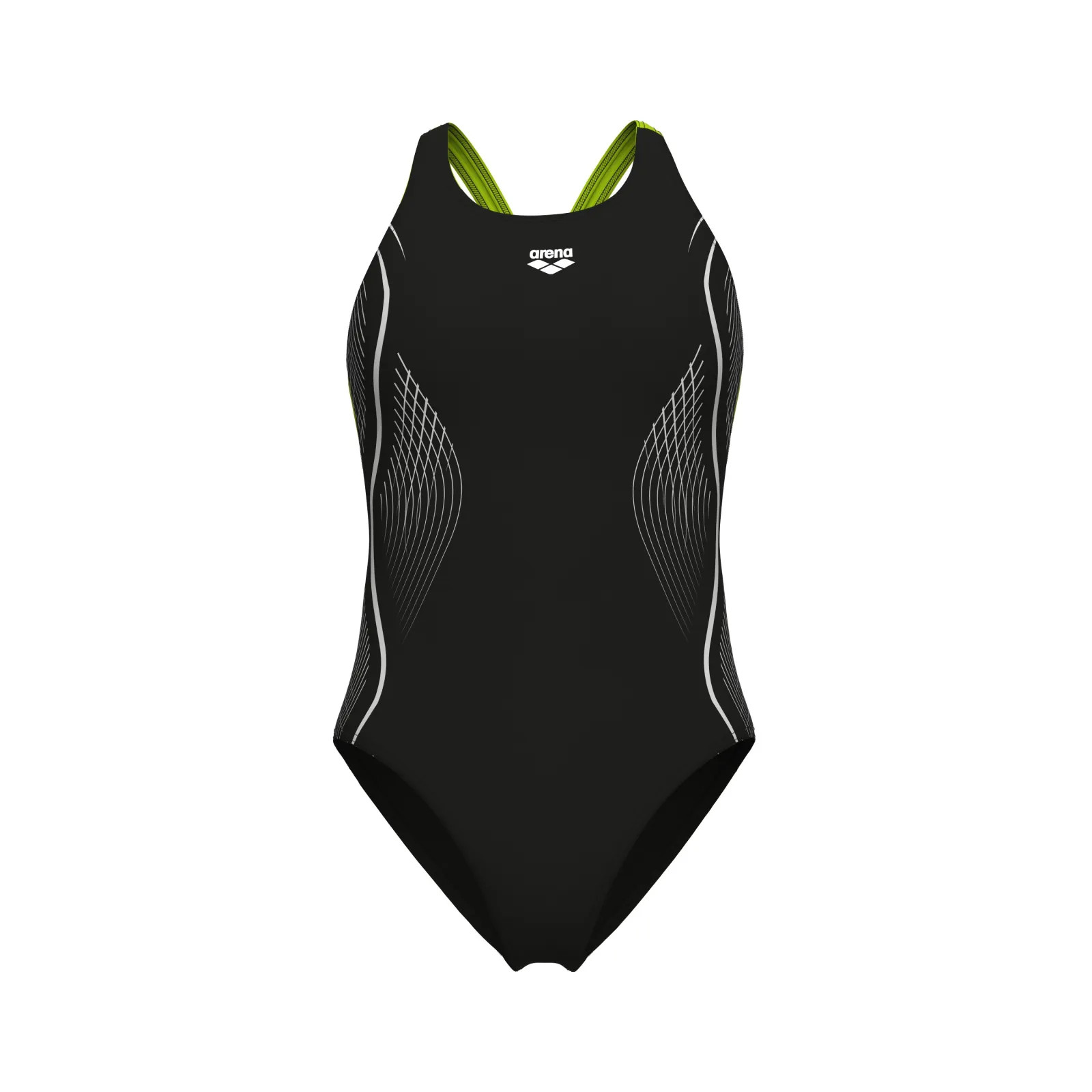 Купальник Arena GRID SWIMSUIT V BACK GRAPHIC 010263-560