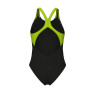 Купальник Arena GRID SWIMSUIT V BACK GRAPHIC 010263-560