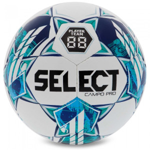 М'яч футбольний Select Campo Pro v23 біло-зелений 387456-931 387456-931