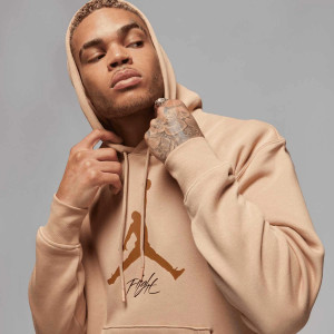 Худі чоловіче Air Jordan Ess Flc Baseline Hoodie Beige FD7545-200