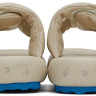 Сандалі OFF-WHITE METEOR PADDED SLIDER SAND
