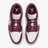 Кросівки Jordan 1 Low White Bordeaux 553558-615