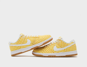 Кросівки Nike Dunk Low Yellow Gingham (W) DZ2777-700