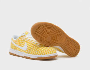 Кросівки Nike Dunk Low Yellow Gingham (W) DZ2777-700