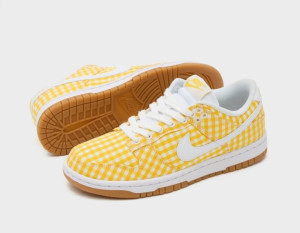 Кросівки Nike Dunk Low Yellow Gingham (W) DZ2777-700