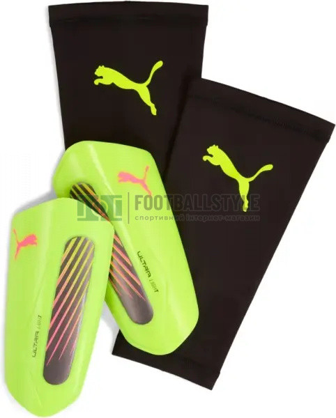 Щитки Puma ULTRA Light Sleeve жовтий Діт L (зріст 155-175 см) 030989-02