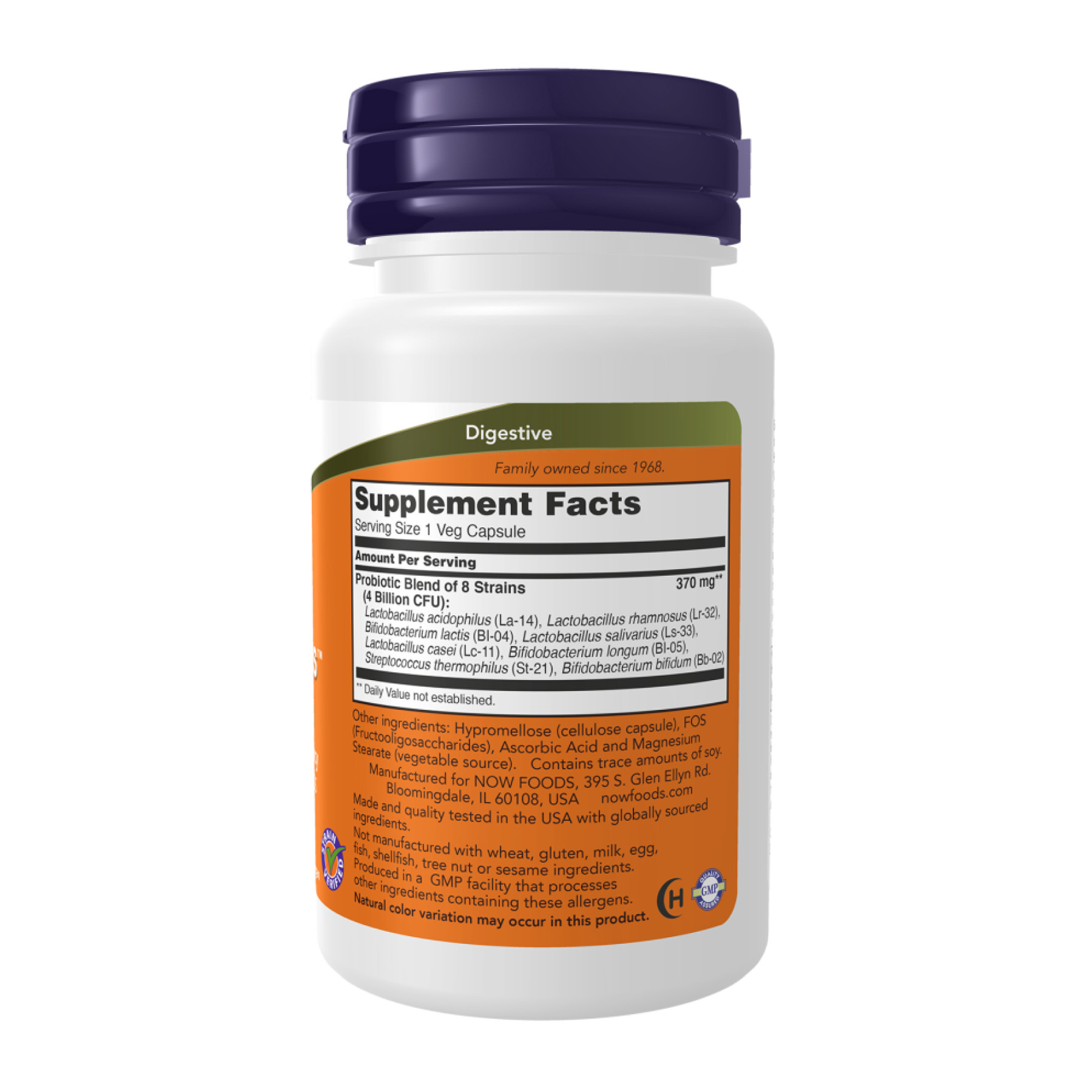 Капсули Now Foods Gr8-Dophilus™ - 60 vcaps 2023-10-5241