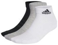 Шкарпетки Adidas C SPW ANK 3P білий, чорний, сірий Уні L (43-45) IC1281