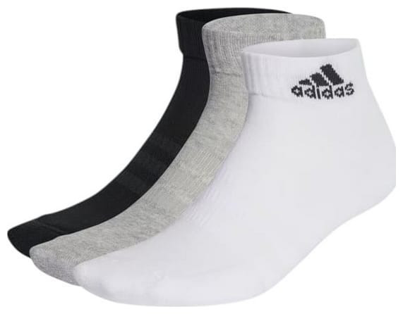 Шкарпетки Adidas C SPW ANK 3P білий, чорний, сірий Уні L (43-45) IC1281
