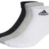 Шкарпетки Adidas C SPW ANK 3P білий, чорний, сірий Уні L (43-45) IC1281