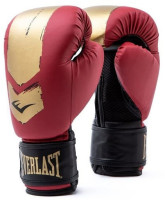 Рукавиці боксерські Everlast PROSPECT 2 BOXING GLOVE червоний, золотий Уні 6 унцій P00002973
