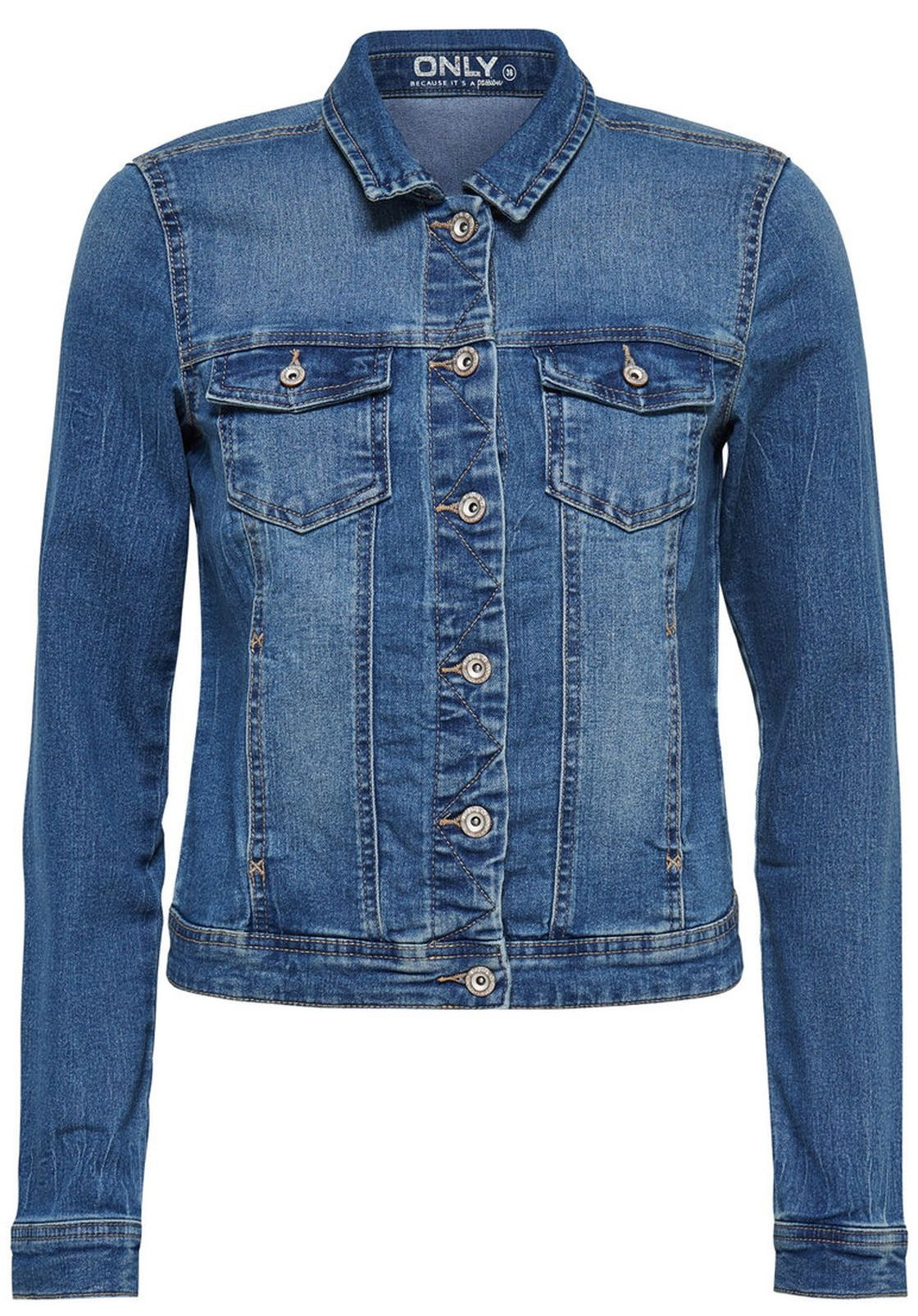 Куртка 15114138DenimBlue ONLY 34 Денім 15114138DenimBlue